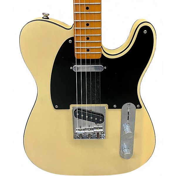 Used Squier 40th Anniversary Vintage Edition Telecaster SATIN VINTAGE BLONDE Solid Body Electric Guitar