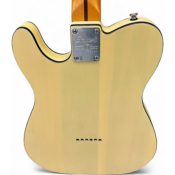 Used Squier 40th Anniversary Vintage Edition Telecaster SATIN VINTAGE BLONDE Solid Body Electric Guitar