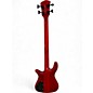 Used Spector NS2000 Transparent Red Electric Bass Guitar