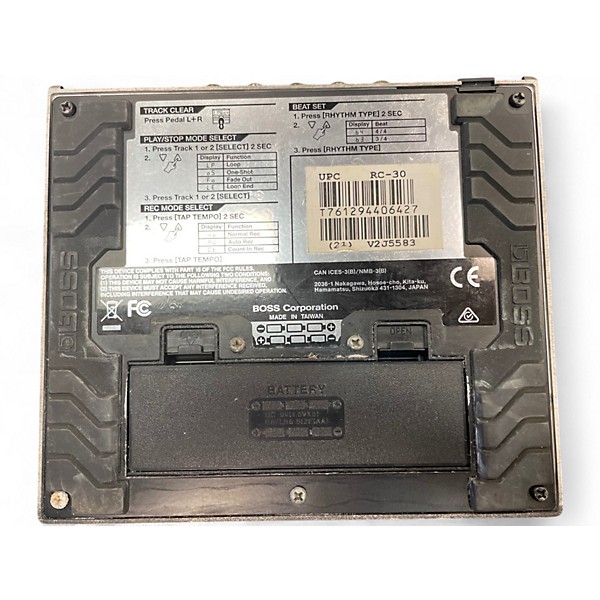 Used BOSS RC30 Loop Station Twin Pedal