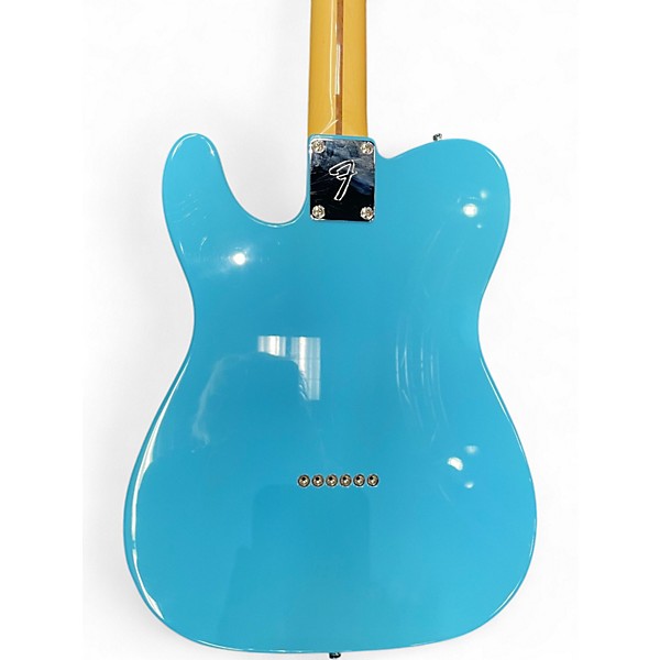 Used Fender Made in Japan Limited International Color Telecaster MAUI BLUE Solid Body Electric Guitar