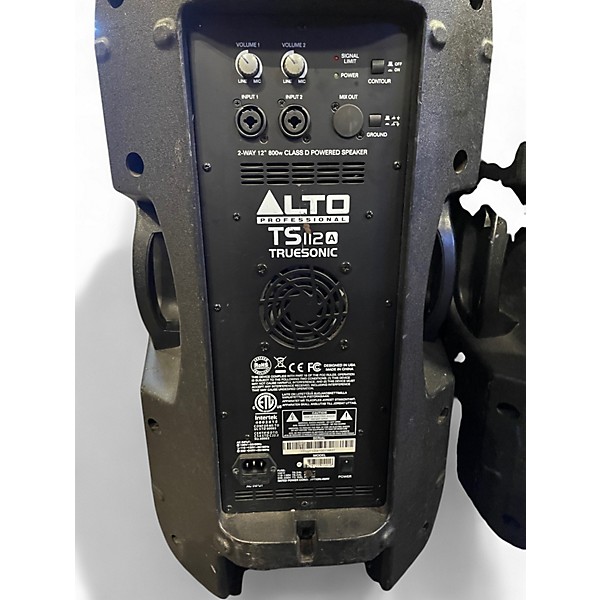 Used Alto TS112A 12in 2-Way 800W Pair Powered Speaker