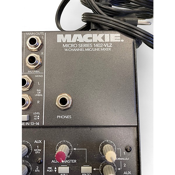 Used Mackie MICRO SERIES 1402-VLZ Powered Mixer