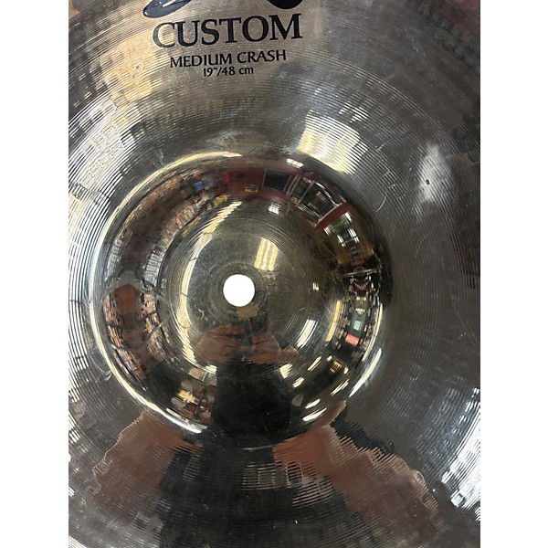 Used Zildjian 19in A Custom Medium Crash Cymbal