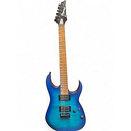 Used Ibanez RG6003FM Blue Sapphire Solid Body Electric Guitar