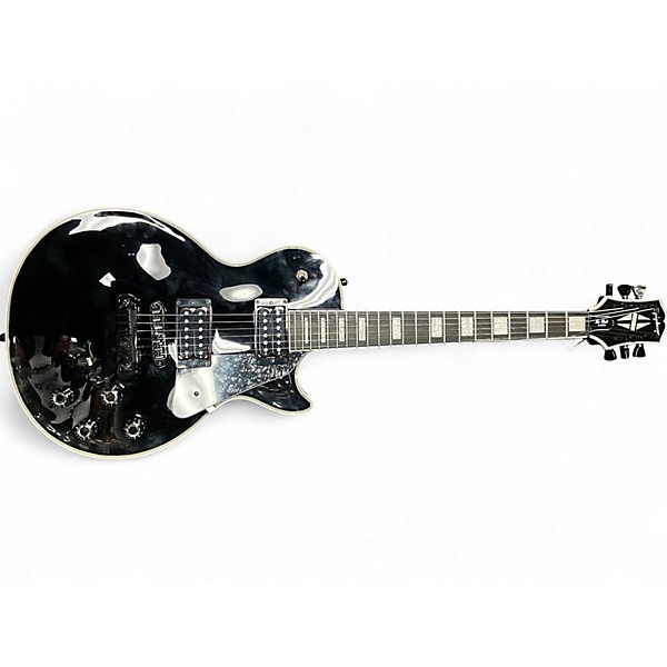 Used Epiphone Les Paul Custom Black Solid Body Electric Guitar