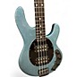 Used Ernie Ball Music Man StingRay Special HH Aqua Sparkle Electric Bass Guitar