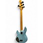 Used Ernie Ball Music Man StingRay Special HH Aqua Sparkle Electric Bass Guitar