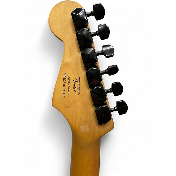 Used Squier Bullet Stratocaster BLACK Solid Body Electric Guitar