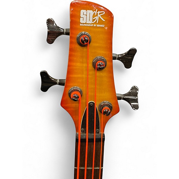 Used Ibanez SRX500 Cherry Sunburst Electric Bass Guitar