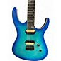 Used Leo Jaymz MONSOON Blue Burst Solid Body Electric Guitar