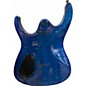 Used Leo Jaymz MONSOON Blue Burst Solid Body Electric Guitar