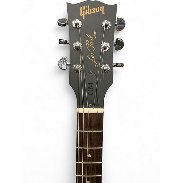 Used Gibson Les Paul CM Black Solid Body Electric Guitar