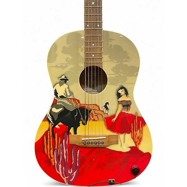 Used Recording King RG100S Desert Sand Acoustic Guitar