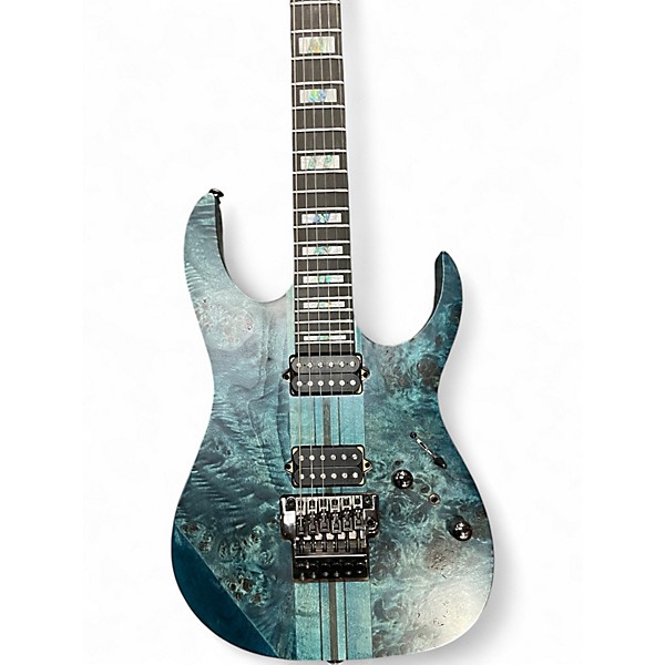 Used Ibanez RGT1220PBK Premium Blue Solid Body Electric Guitar