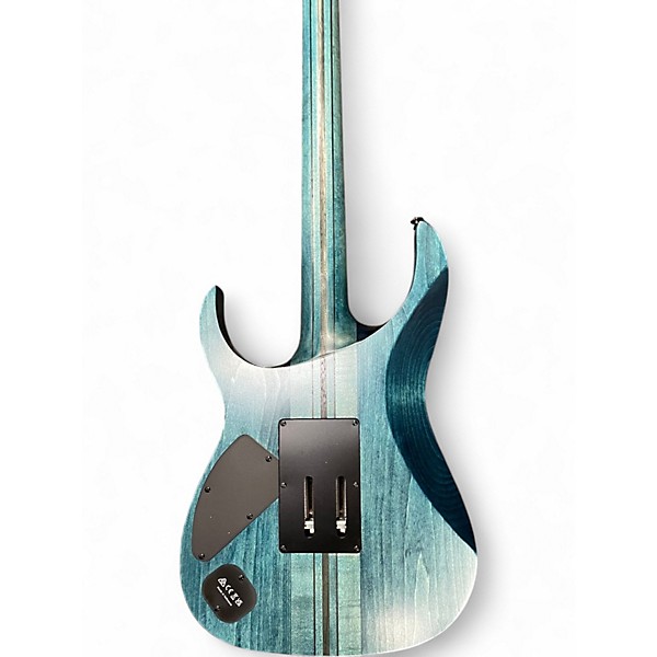 Used Ibanez RGT1220PBK Premium Blue Solid Body Electric Guitar