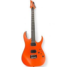 Used Ibanez RGR5221TFR Prestige Orange Solid Body Electric Guitar