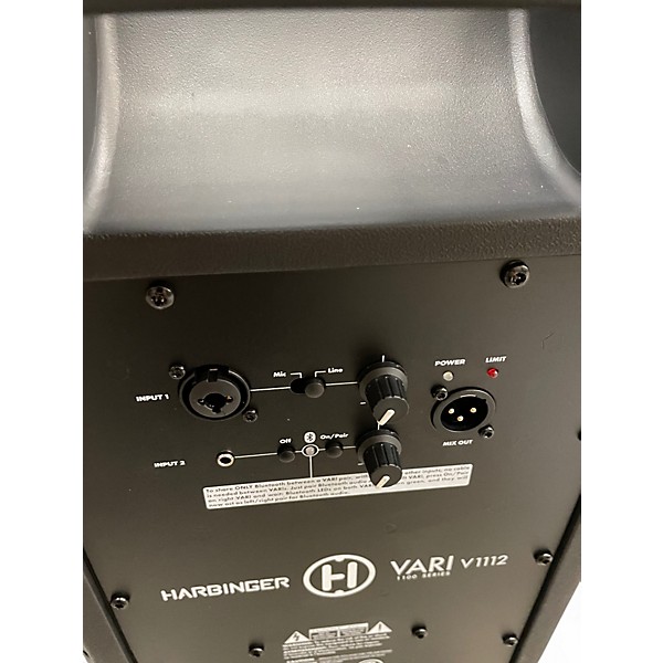 Used Harbinger VARI v1112 Powered Speaker
