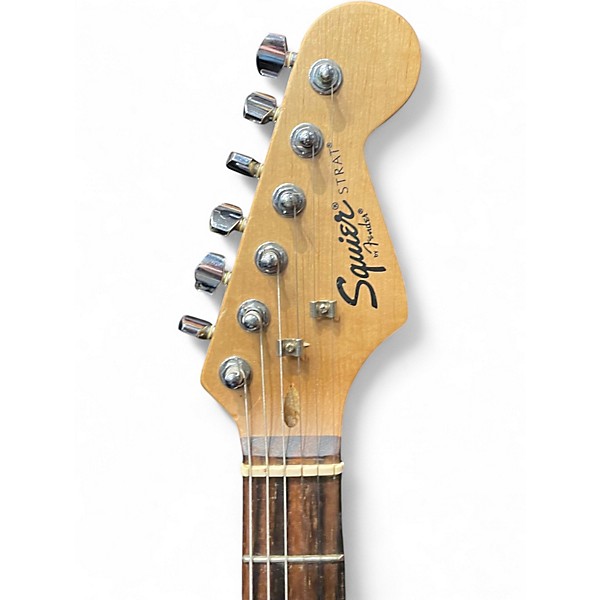 Used Squier Affinity Stratocaster 3 Color Sunburst Solid Body Electric Guitar