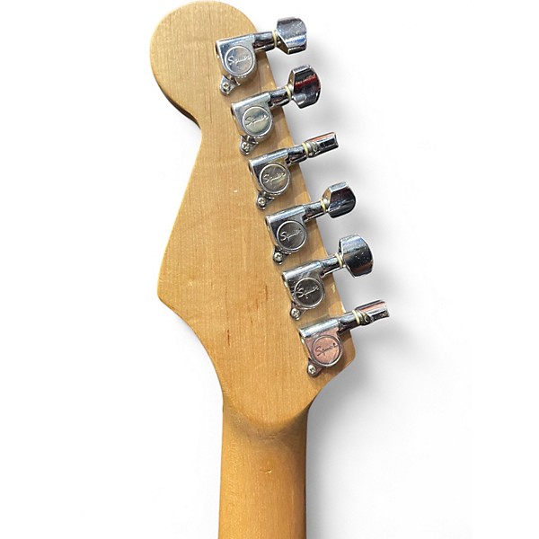 Used Squier Affinity Stratocaster 3 Color Sunburst Solid Body Electric Guitar