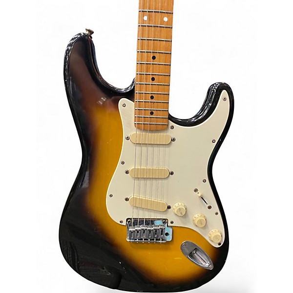 Used Cort S Style Guitar 2 Tone Sunburst Solid Body Electric Guitar