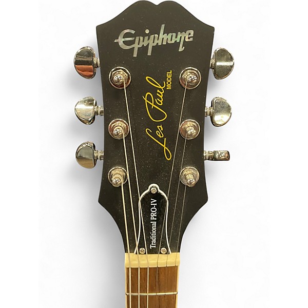 Used Epiphone TRADITIONAL PRO IV PACIFIC BLUE Solid Body Electric Guitar