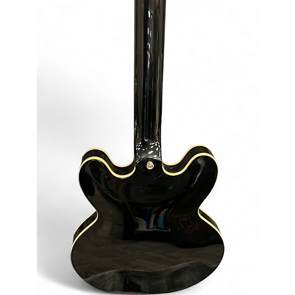 Used Epiphone Sheraton II Black Hollow Body Electric Guitar