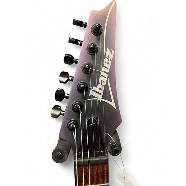 Used Ibanez RGA42EX Trans Purple Solid Body Electric Guitar