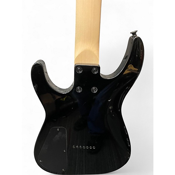 Used Jackson JS22-7 Dinky 7 String Black Solid Body Electric Guitar