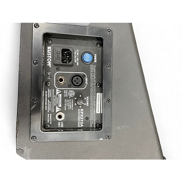 Used Kustom KPMX210A Powered Monitor
