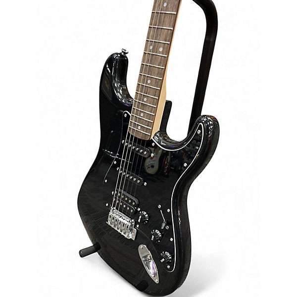 Used Squier Affinity Stratocaster Black Solid Body Electric Guitar