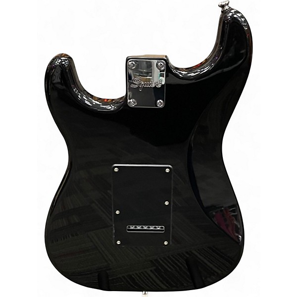 Used Squier Affinity Stratocaster Black Solid Body Electric Guitar