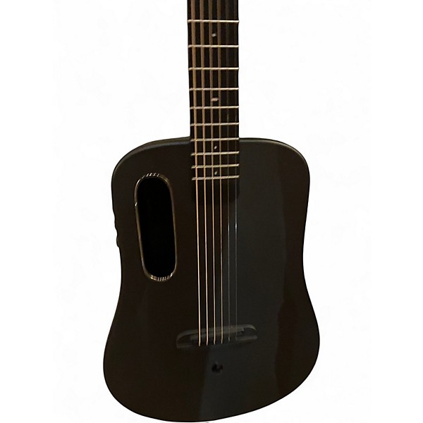 Used LAVA MUSIC AIR CARBON FIBER 36 STEEL GRAY Acoustic Electric Guitar