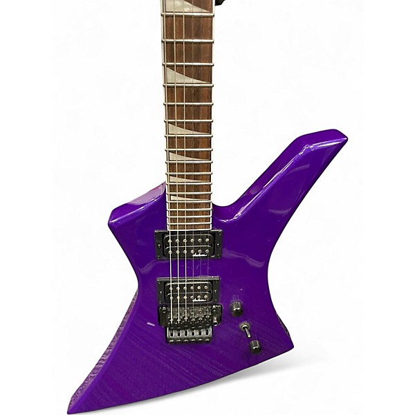 Used Jackson X Series KEX Deep Metallic Purple Solid Body Electric Guitar
