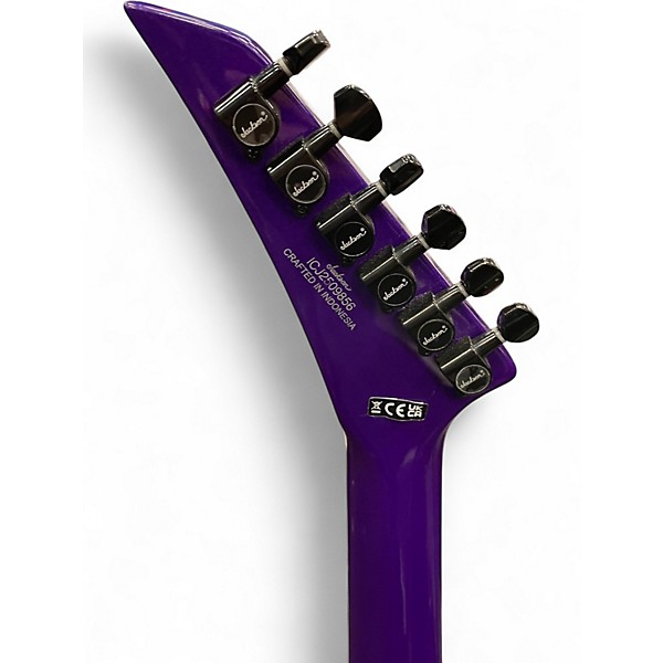 Used Jackson X Series KEX Deep Metallic Purple Solid Body Electric Guitar