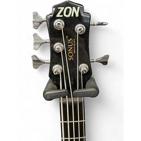 Used Zon Sonus 5 String Natural Electric Bass Guitar