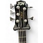 Used Zon Sonus 5 String Natural Electric Bass Guitar