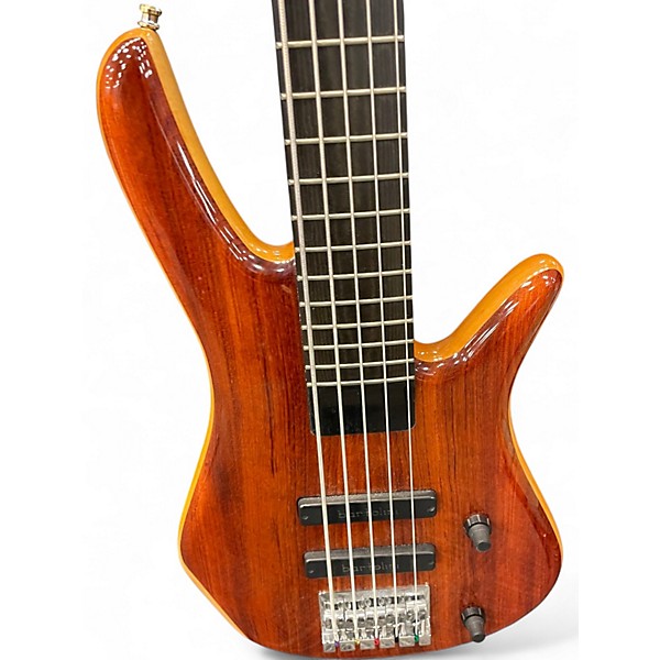 Used Zon Sonus 5 String Natural Electric Bass Guitar