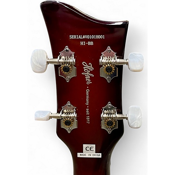 Used Hofner HIBBSBO1 Violin SUNBURST Electric Bass Guitar