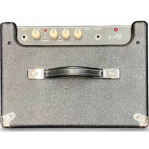 Used Fender Rumble 25 25W 1x10 Bass Combo Amp