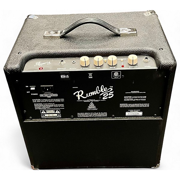 Used Fender Rumble 25 25W 1x10 Bass Combo Amp