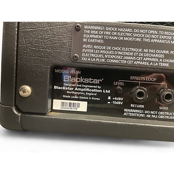 Used Blackstar HT Series HT5H 5W Tube Guitar Amp Head