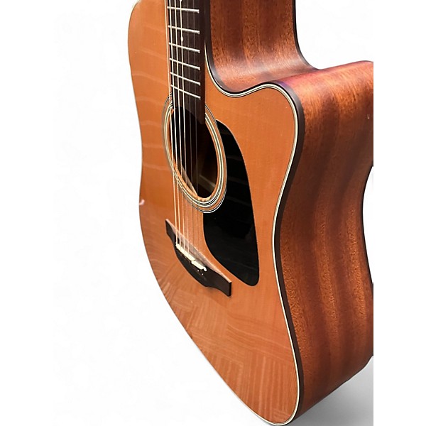 Used Takamine P1DC Vintage Natural Acoustic Electric Guitar