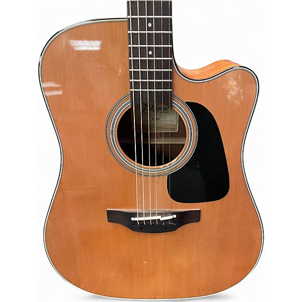 Used Takamine P1DC Vintage Natural Acoustic Electric Guitar