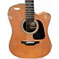 Used Takamine P1DC Vintage Natural Acoustic Electric Guitar