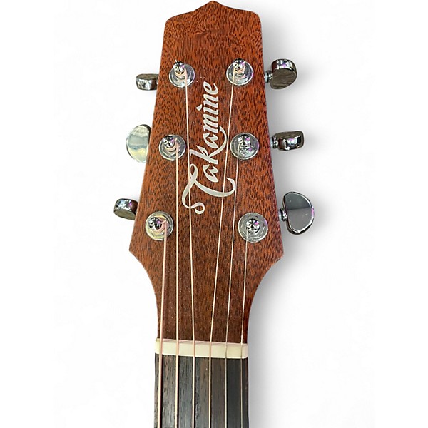 Used Takamine P1DC Vintage Natural Acoustic Electric Guitar