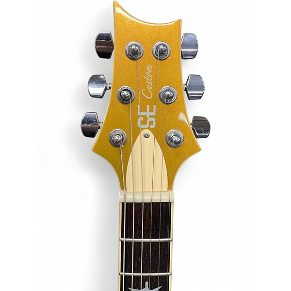 Used PRS SE24 GOLD TOP CUSTOM Gold Top Solid Body Electric Guitar
