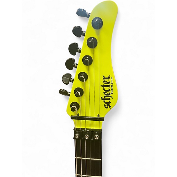 Used Schecter Guitar Research SUN VALLEY SUPER SHREDDER FR BIRCH GREEN BIRCH GREEN Solid Body Electric Guitar