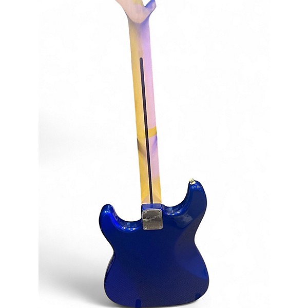 Used Fender Bullet Stratocaster Blue Solid Body Electric Guitar