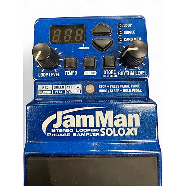 Used DigiTech JML Jam Man Looper Phrase Sampler Pedal